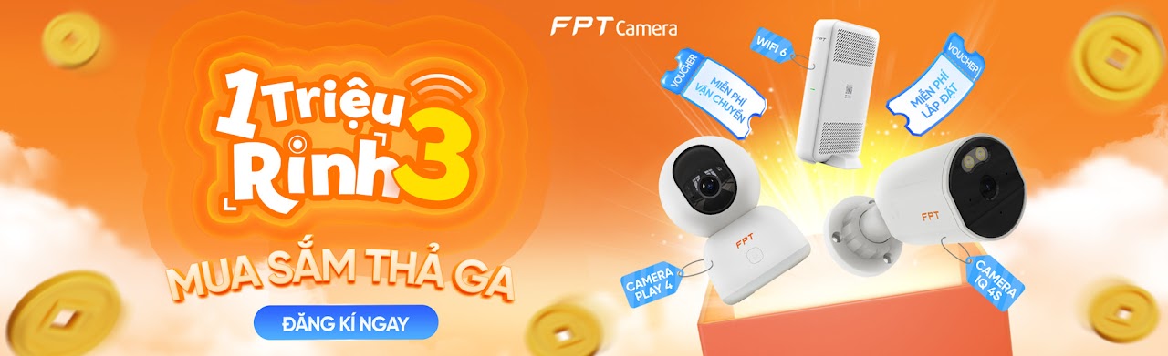 LẮP CAMERA KHUYẾN MÃI TRỌN GÓI FPT LOGN AN 0938810338
